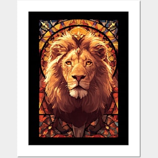 lion Posters and Art